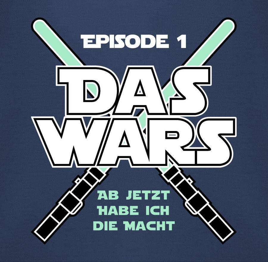 Shirtracer Das Wars Jetzt Habe Ich Die Macht Junge: T-Shirt Rucksack Shirtracer