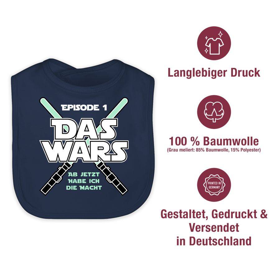 Shirtracer Das Wars Jetzt Habe Ich Die Macht Junge: T-Shirt Rucksack Shirtracer