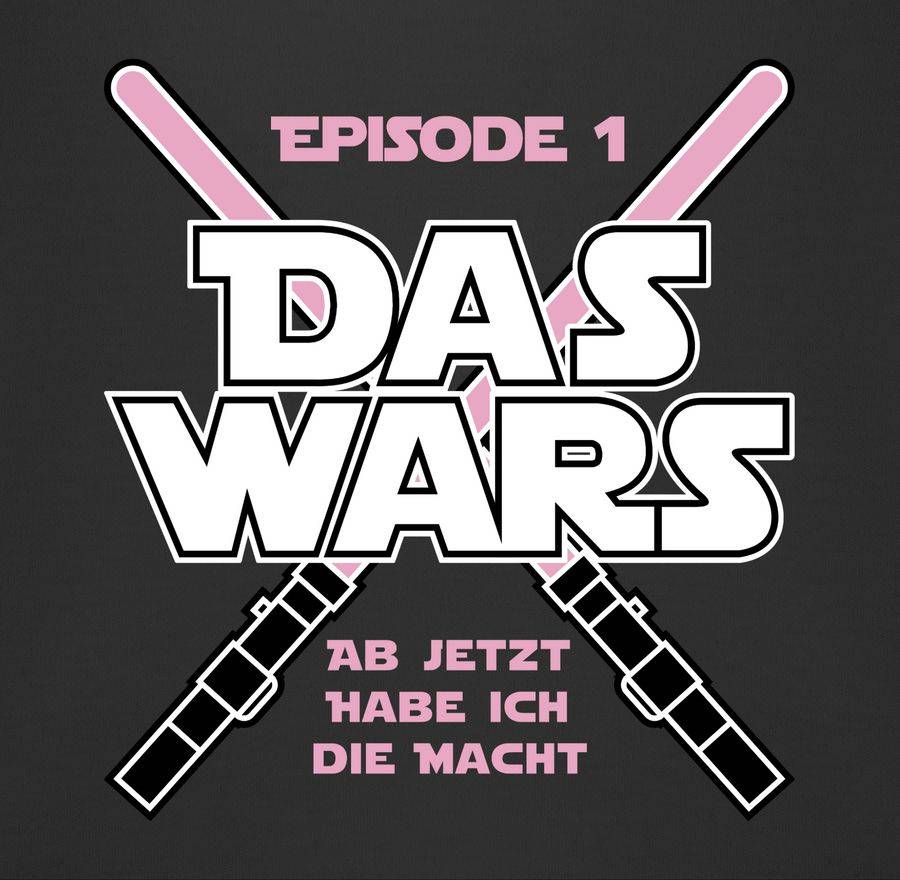Shirtracer Das Wars Jetzt Habe Ich Die Macht Mädchen: Tshirt Rucksack Shirtracer