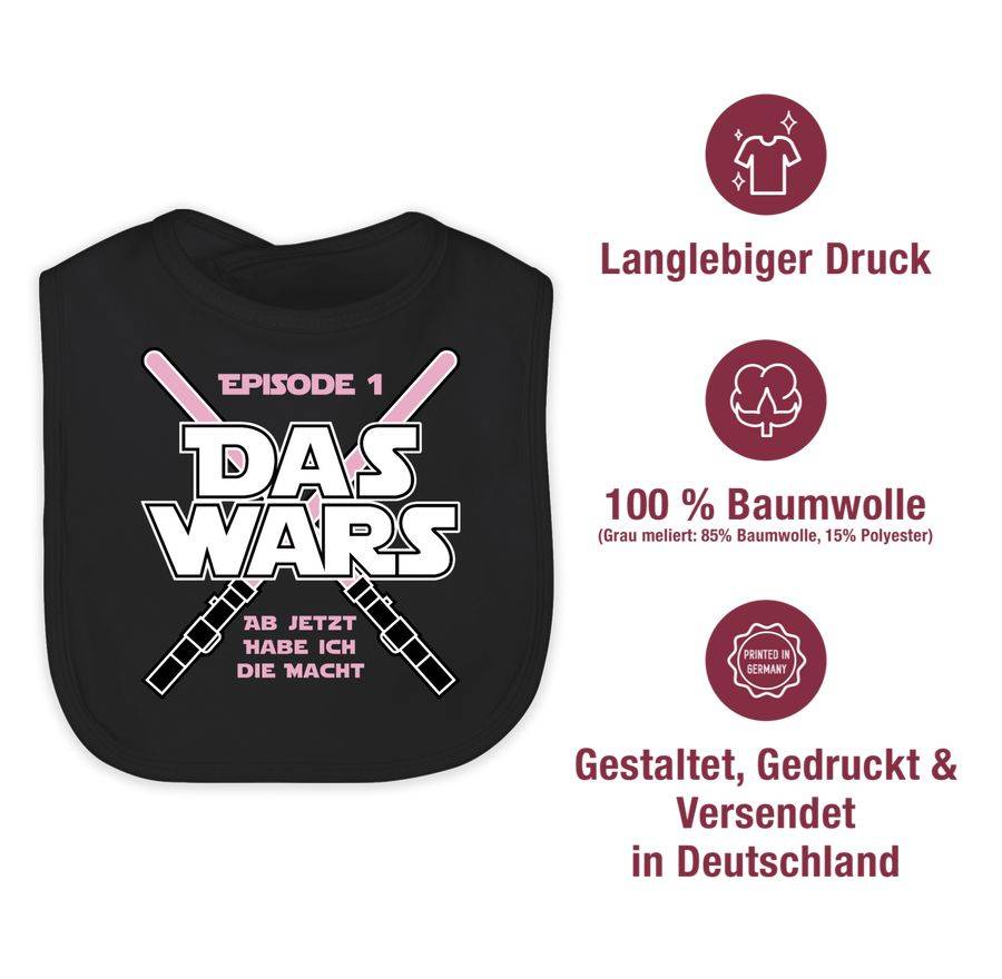 Shirtracer Das Wars Jetzt Habe Ich Die Macht Mädchen: Tshirt Rucksack Shirtracer