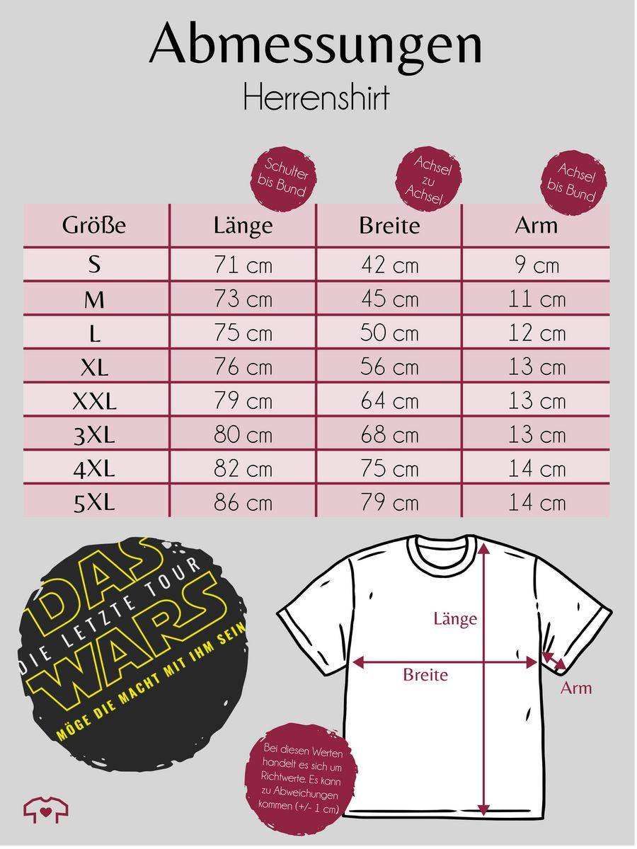 Shirtracer Das Wars JGA Letzte Tour Shirts & Mehr Shirtracer