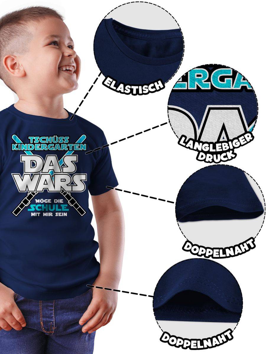 Shirtracer Das Wars Kindergarten Blau Shirts & Mehr Shirtracer