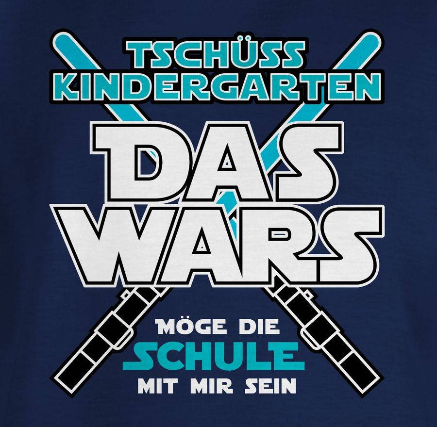 Shirtracer Das Wars Kindergarten Blau Shirts & Mehr Shirtracer