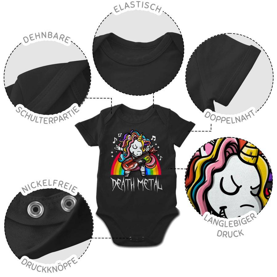 Shirtracer Death Metal Einhorn Shirts & Mehr Shirtracer