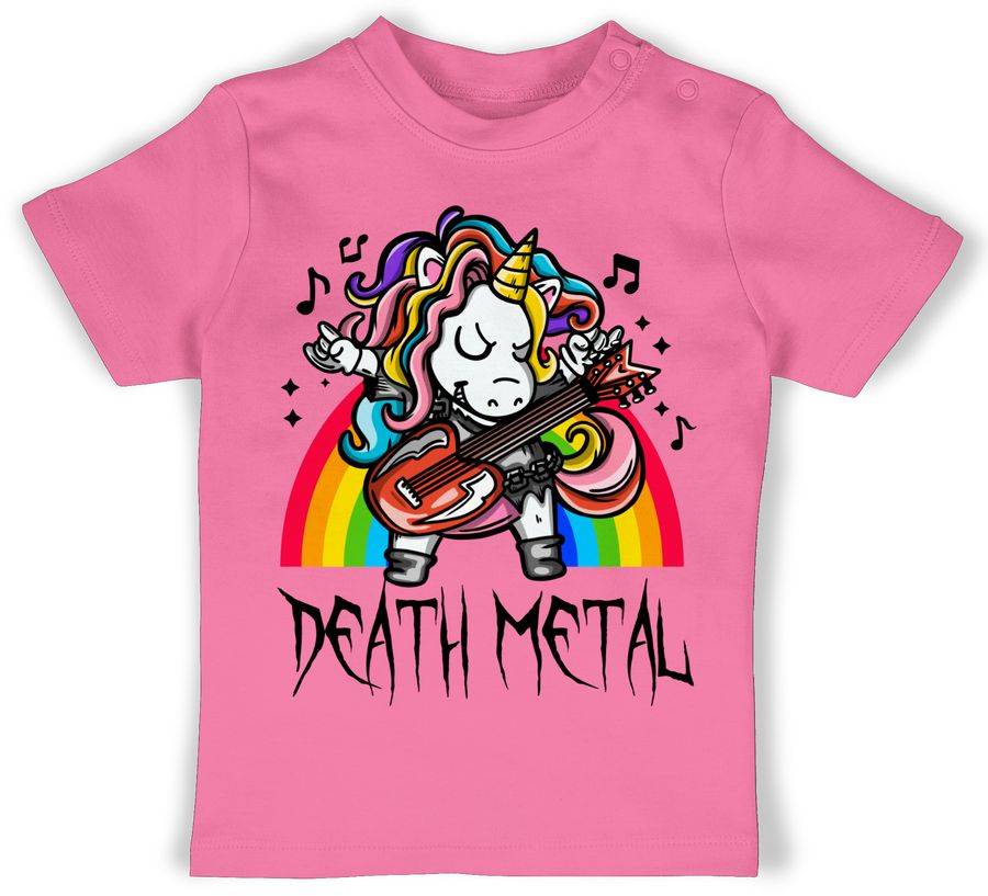 Shirtracer Death Metal Einhorn - Unicorn: T-Shirt Rucksack Shirtracer