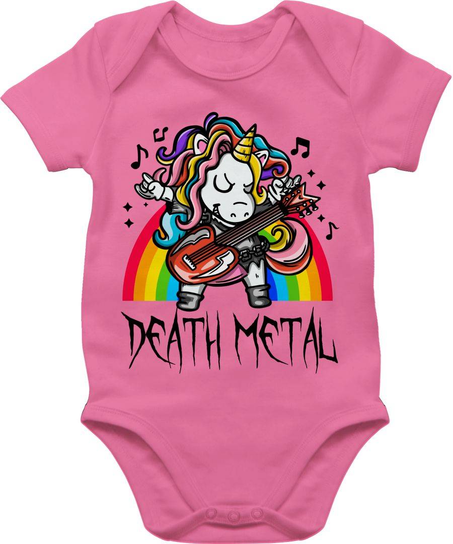 Shirtracer Death Metal Einhorn - Unicorn: T-Shirt Rucksack Shirtracer