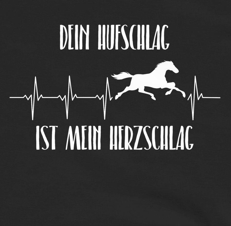 Shirtracer Dein Hufschlag Ist Mein Herzschlag: T-Shirt Gym Bag Shirtracer