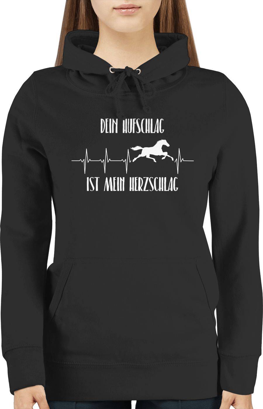 Shirtracer Dein Hufschlag Ist Mein Herzschlag: T-Shirt Gym Bag Shirtracer