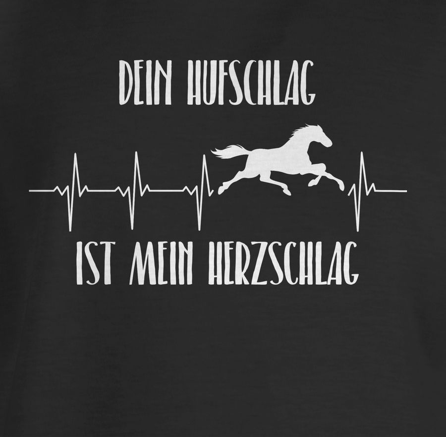 Shirtracer Dein Hufschlag Ist Mein Herzschlag: T-Shirt Gym Bag Shirtracer