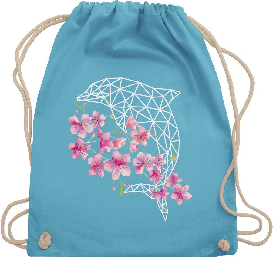 Shirtracer Delfin mit Blumen Shirts & Mehr Shirtracer