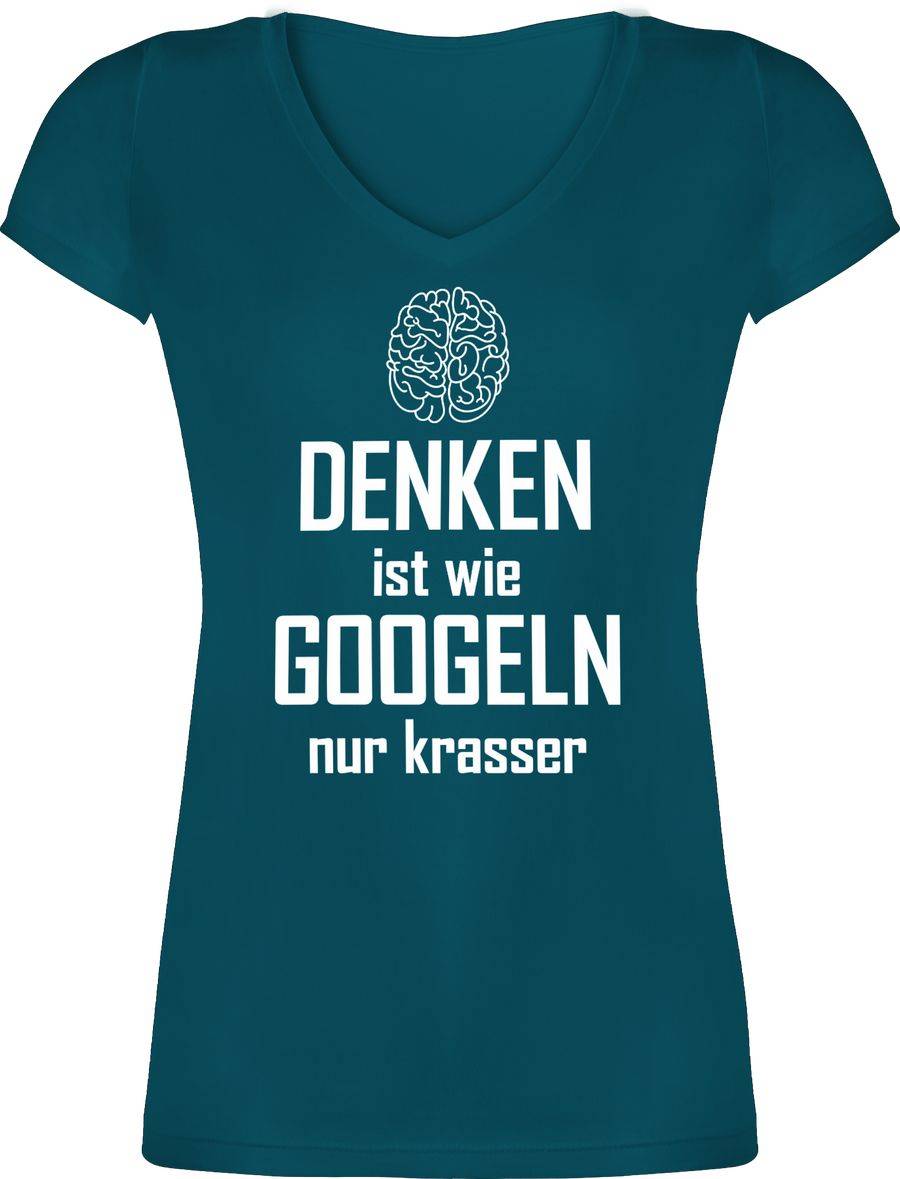 Shirtracer Denken ist wie googeln nur krasser Shirts & Mehr Shirtracer