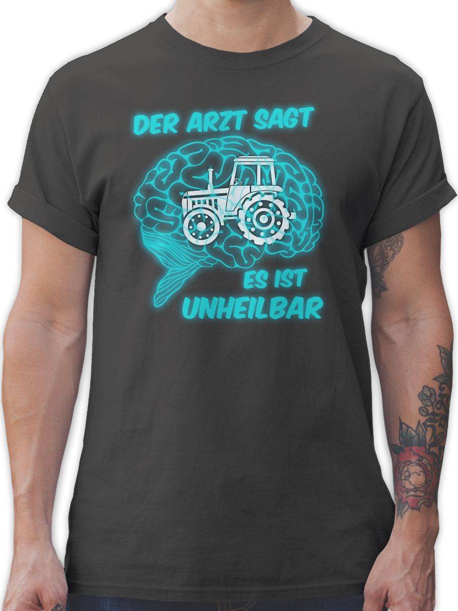 Shirtracer Der Arzt sagt es is unheilbar Traktor Shirts & Mehr Shirtracer