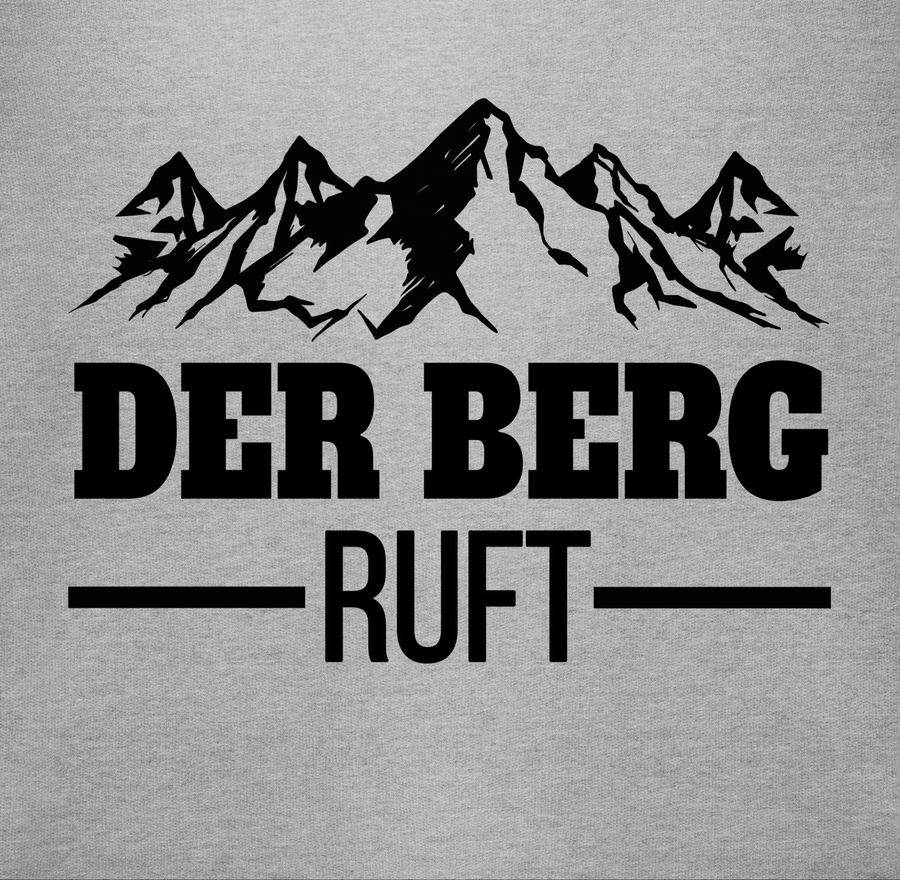 Shirtracer Der Berg Ruft - Schwarz: T-Shirt Rucksack Shirtracer