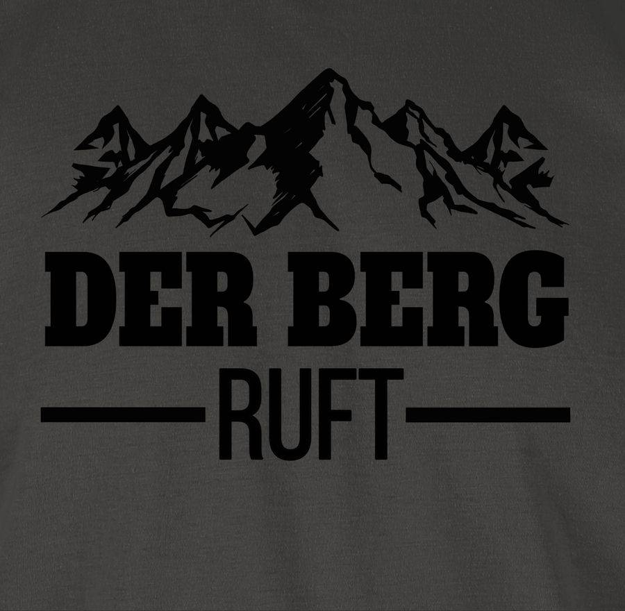 Shirtracer Der Berg Ruft - Schwarz: T-Shirt Rucksack Shirtracer