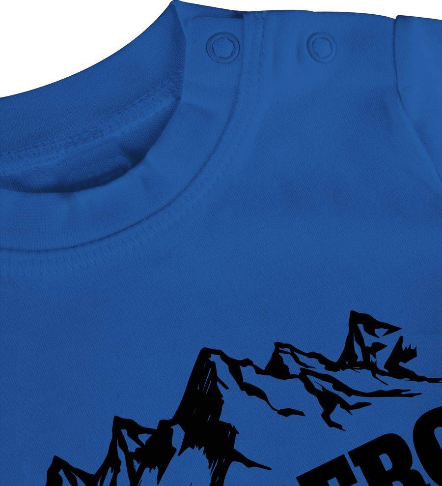 Shirtracer Der Berg Ruft - Schwarz: T-Shirt Rucksack Shirtracer