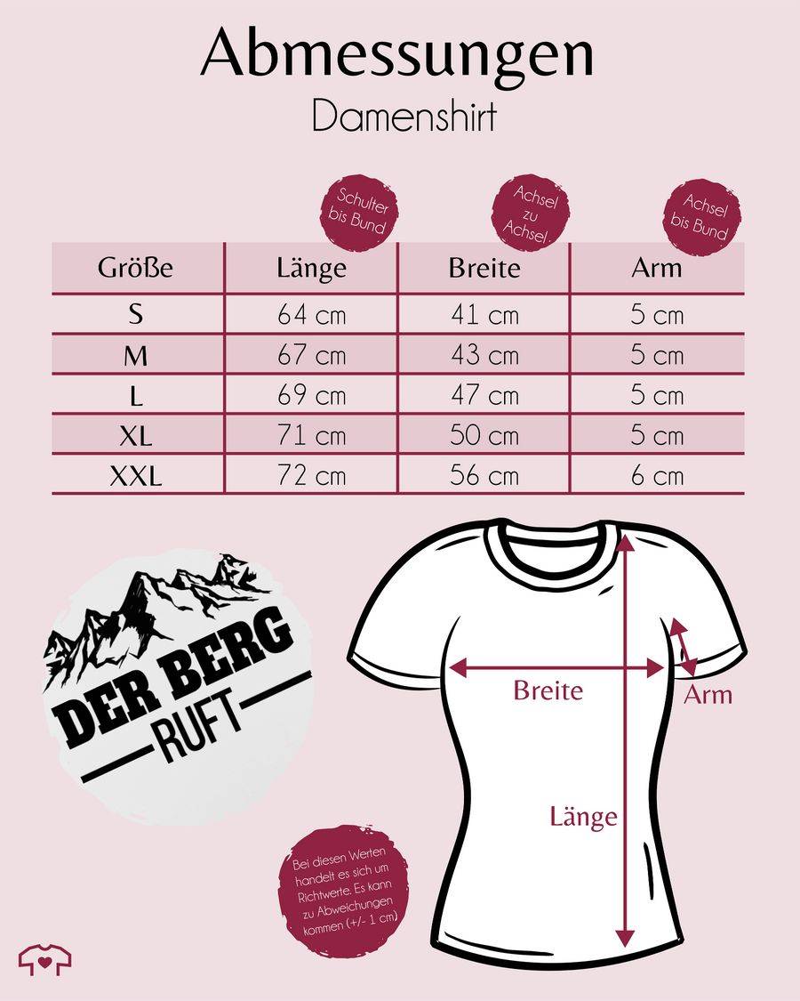 Shirtracer Der Berg Ruft - Schwarz: T-Shirt Rucksack Shirtracer
