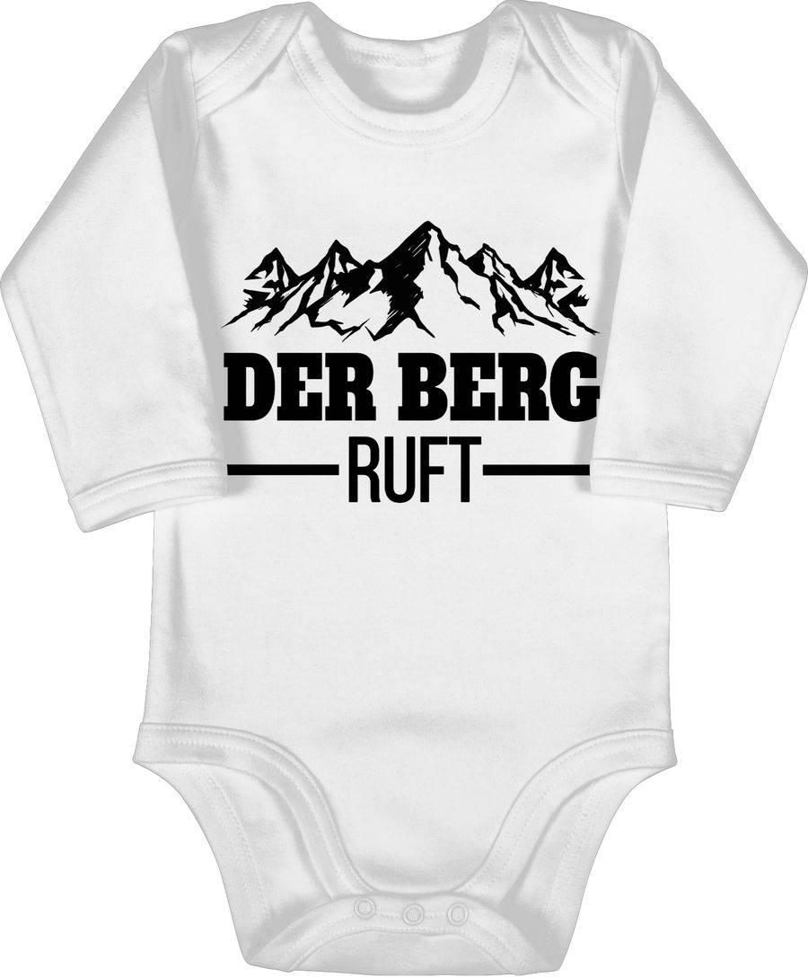 Shirtracer Der Berg ruft - schwarz: T-Shirt Rucksack Shirtracer