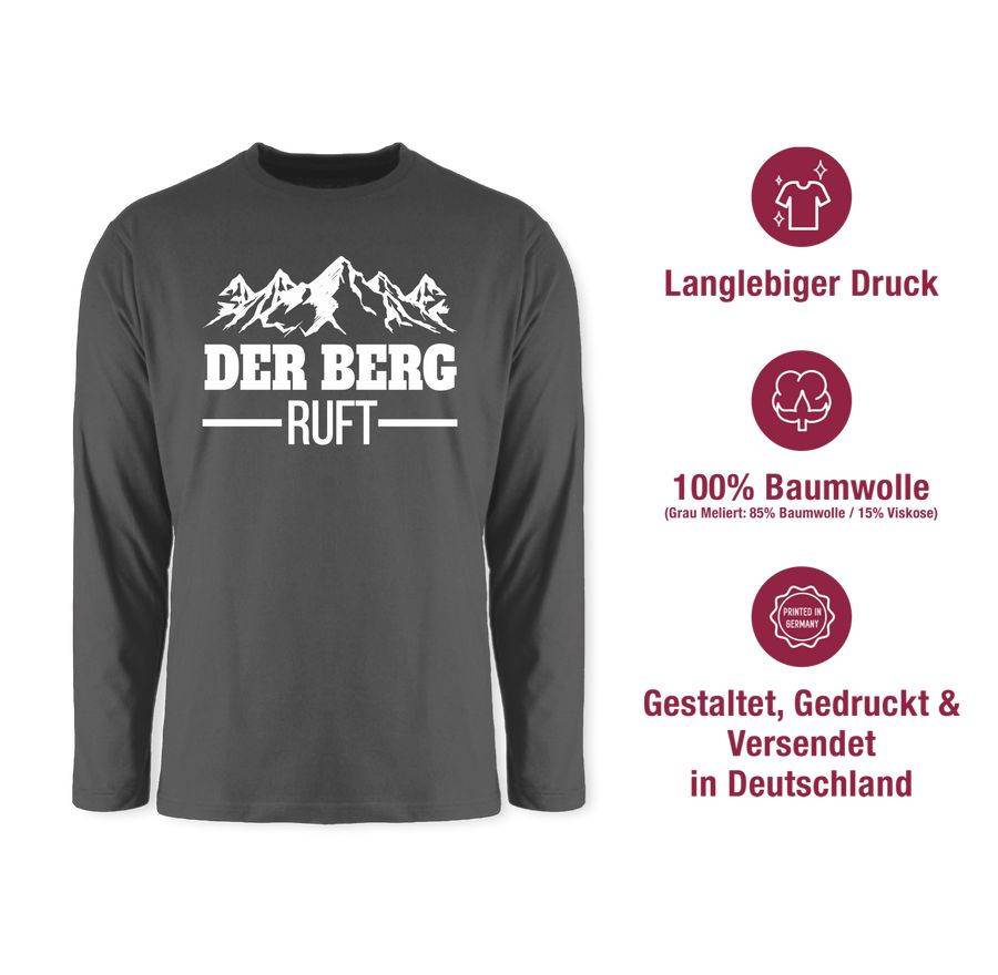 Shirtracer Der Berg Ruft - Weiß Shirts & Mehr Shirtracer