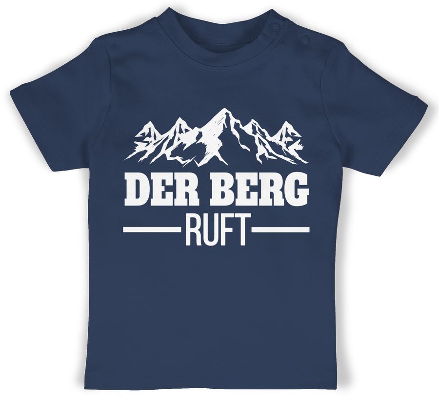 Shirtracer Der Berg ruft - weiß Shirts & Mehr Shirtracer