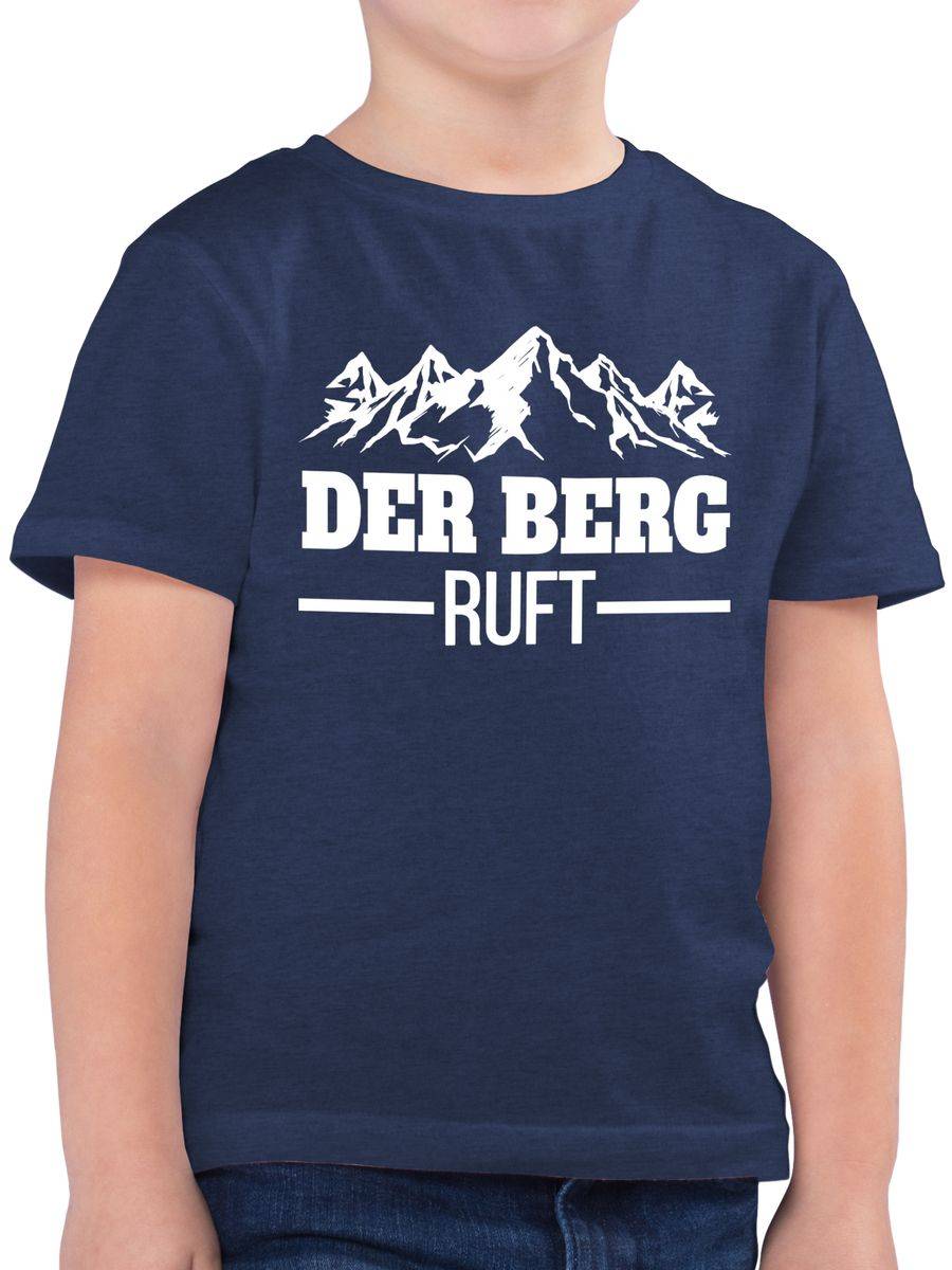 Shirtracer Der Berg ruft - weiß Shirts & Mehr Shirtracer