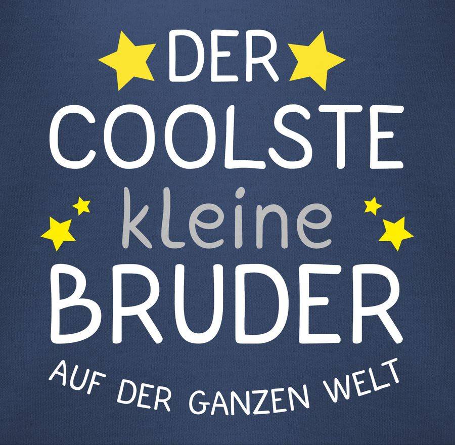 Shirtracer Der Coolste Kleine Bruder - Weiß: Tshirt Rucksack Shirtracer