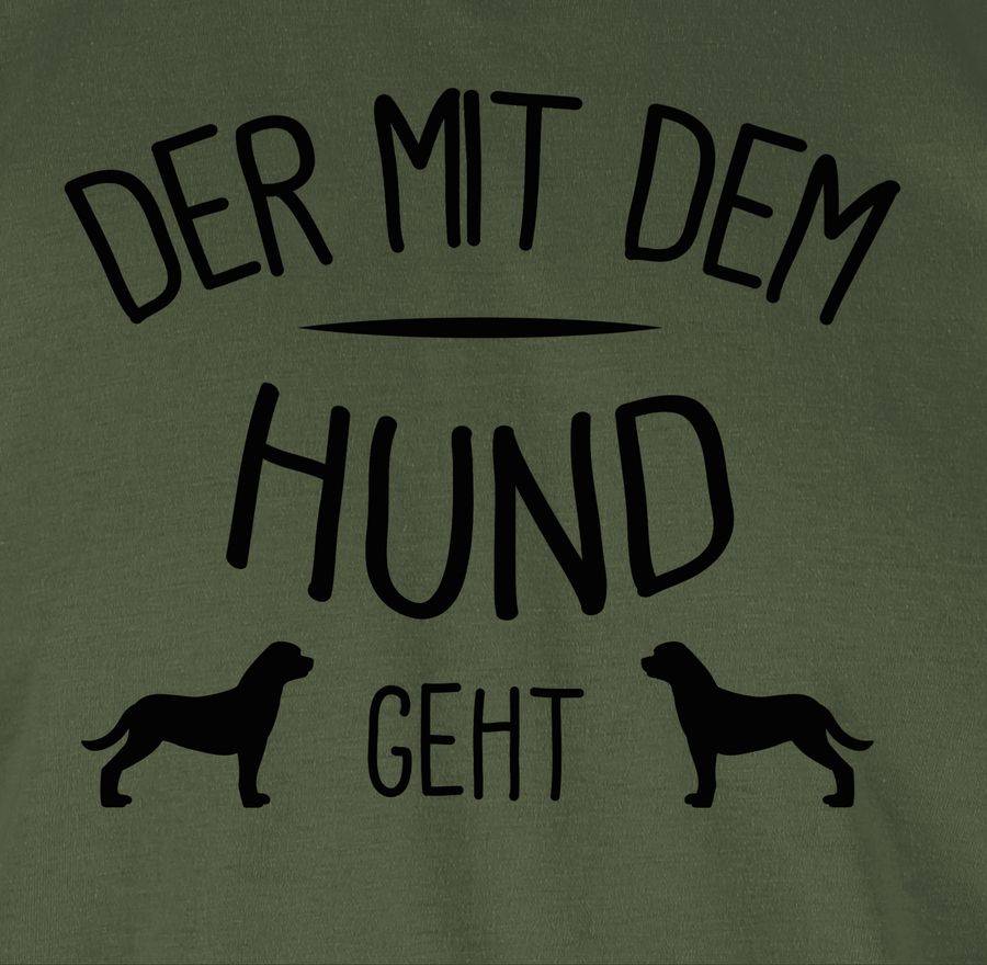 Shirtracer Der Mit Dem Hund Geht Shirts & Mehr Shirtracer
