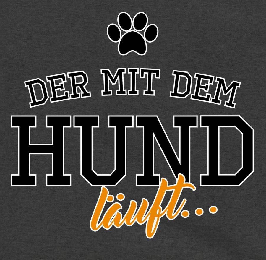 Shirtracer Der Mit Dem Hund Läuft: Tshirt Gym Bag Shirtracer