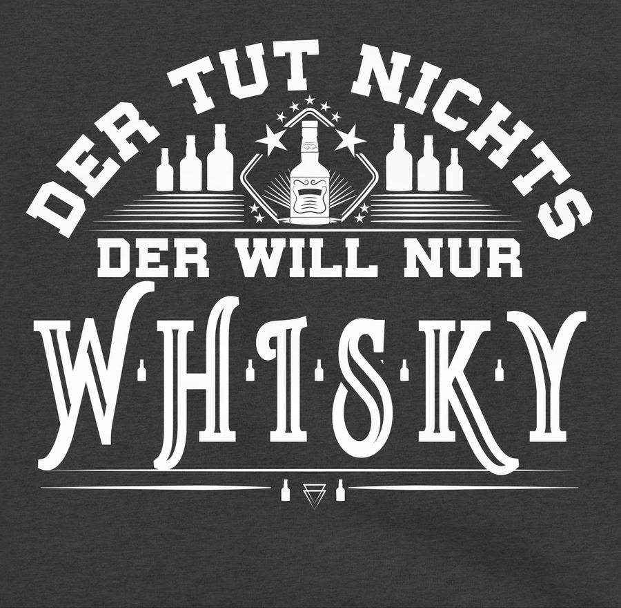 Shirtracer Der Tut Nichts. Der Will Nur Whisky: Tshirt Gym Bag Shirtracer