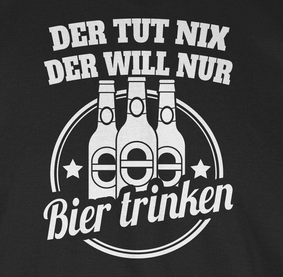 Shirtracer Der Tut Nix Der Will Nur Bier Trinken: T-Shirt Gym Bag Shirtracer