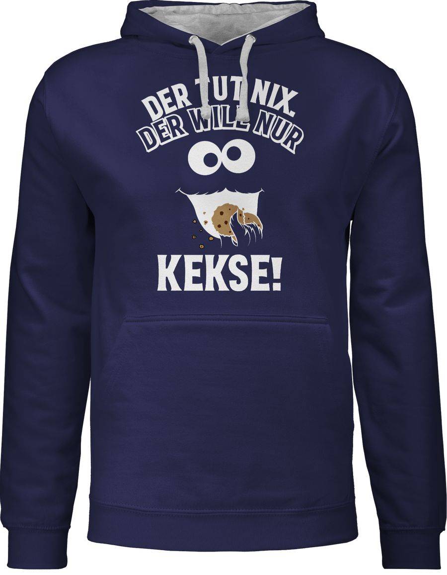 Shirtracer Der tut nix. Der will nur Kekse!: Tshirt Rucksack Shirtracer