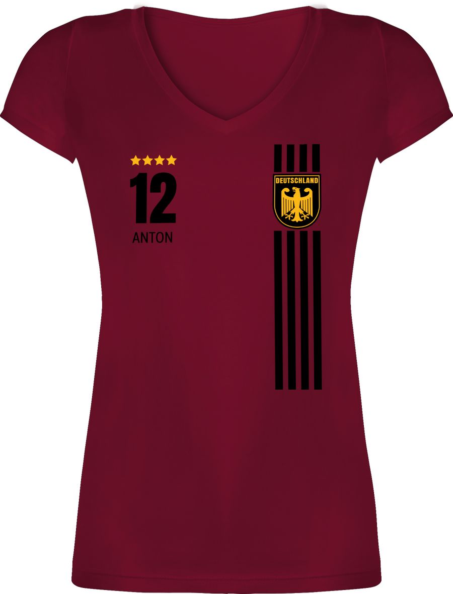 Shirtracer Deutschland Germany Trikot Style: Tshirt Rucksack Shirtracer