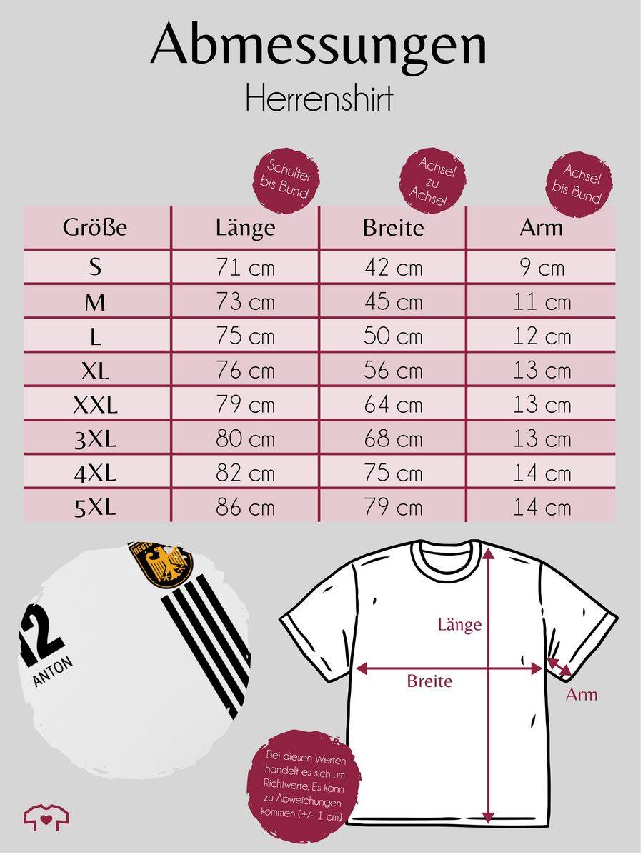 Shirtracer Deutschland Germany Trikot Style: Tshirt Rucksack Shirtracer