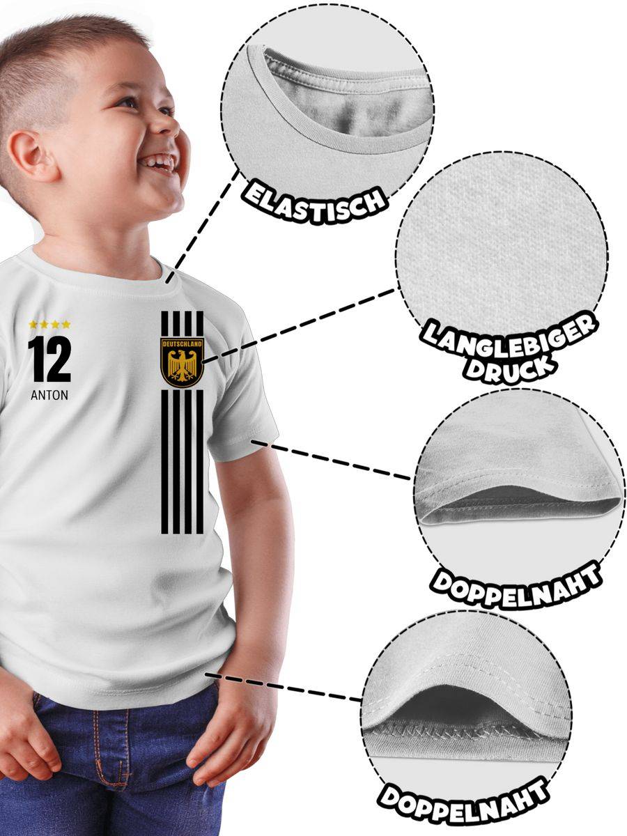 Shirtracer Deutschland Germany Trikot Style: Tshirt Rucksack Shirtracer