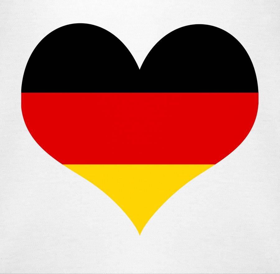 Shirtracer Deutschland Herz Klassisch Shirts & Mehr Shirtracer