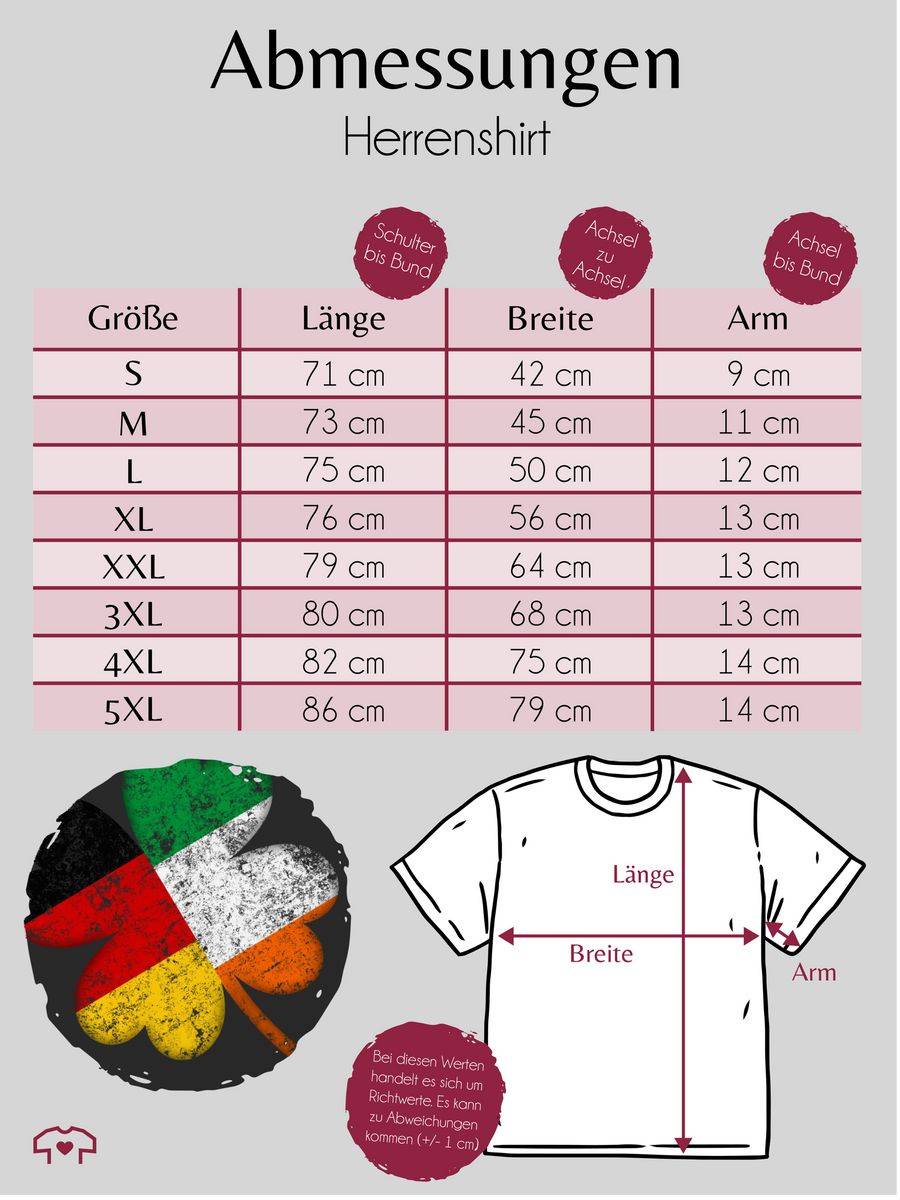 Shirtracer Deutschland Irland Kleeblatt Shirts & Mehr Shirtracer