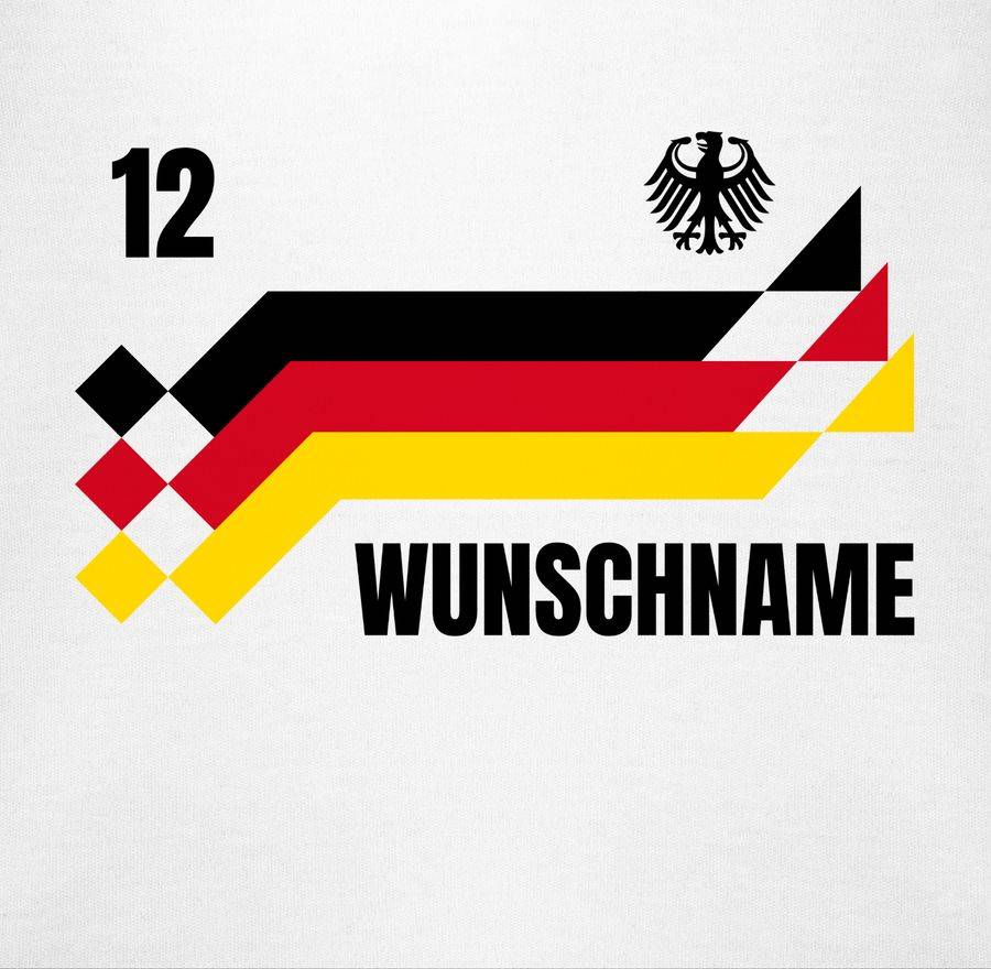 Shirtracer Deutschland Trikot Mit Name Und Nummer Germany: Tshirt Rucksack Shirtracer