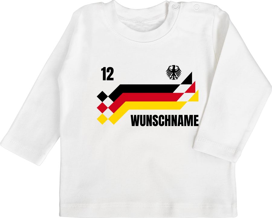 Shirtracer Deutschland Trikot mit Name und Nummer Germany: Tshirt Rucksack Shirtracer