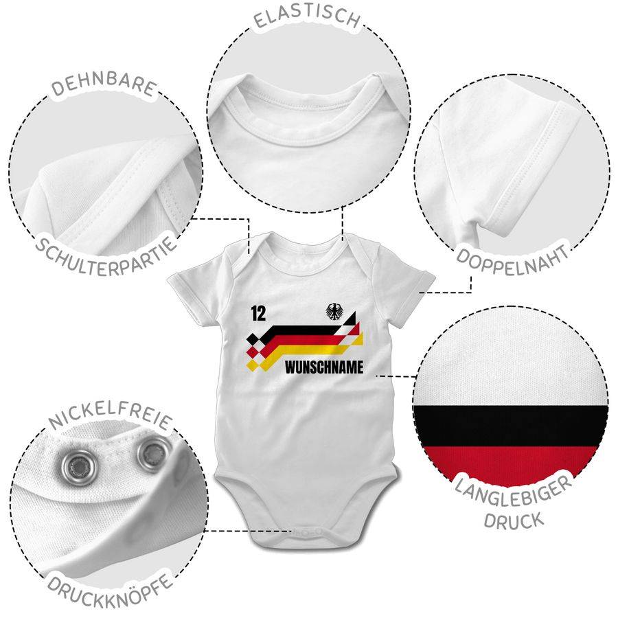 Shirtracer Deutschland Trikot Mit Name Und Nummer Germany: Tshirt Rucksack Shirtracer