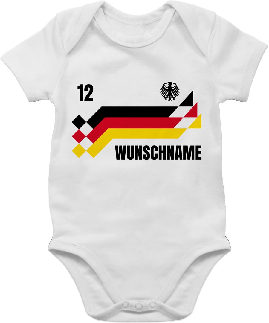 Shirtracer Deutschland Trikot mit Name und Nummer Germany: Tshirt Rucksack Shirtracer