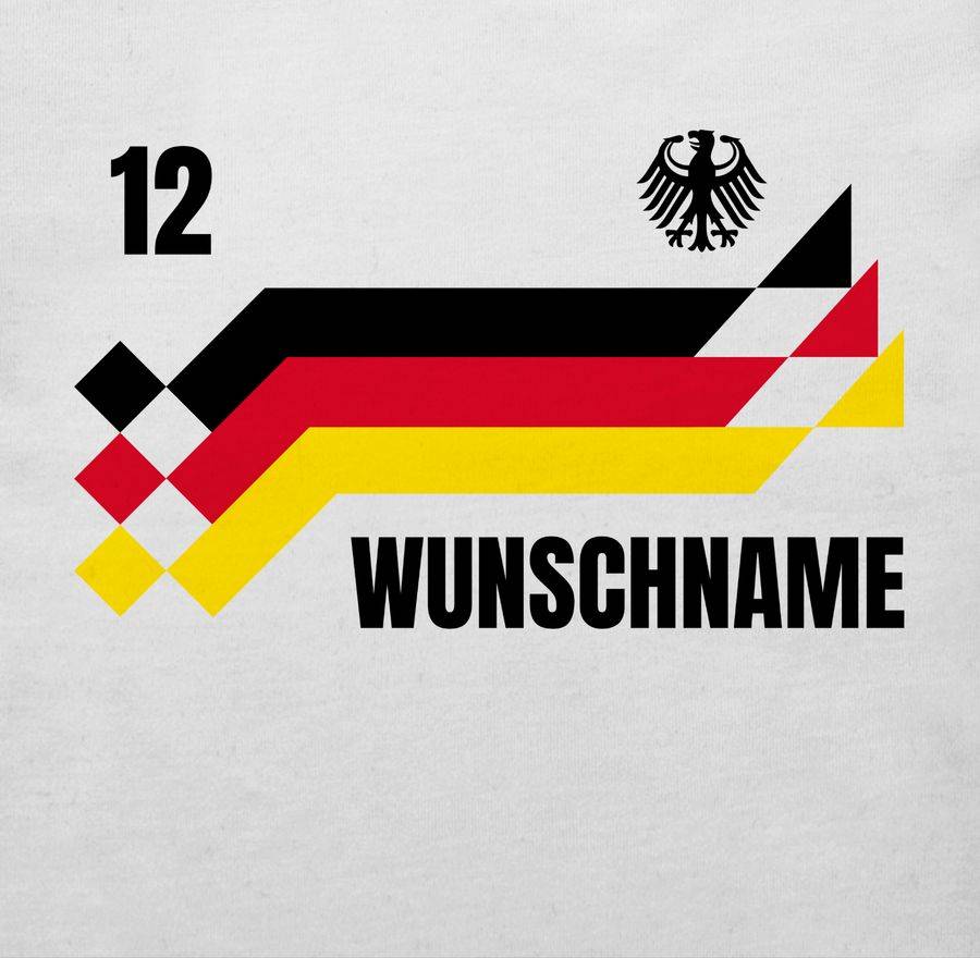 Shirtracer Deutschland Trikot Mit Name Und Nummer Germany: Tshirt Rucksack Shirtracer