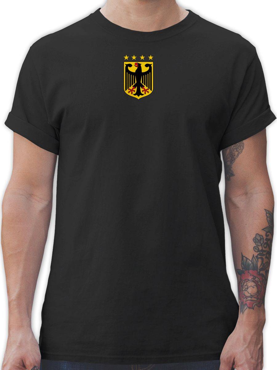 Shirtracer Deutschland Wappen Germany Bundesadler Deutschland Adler Shirtracer