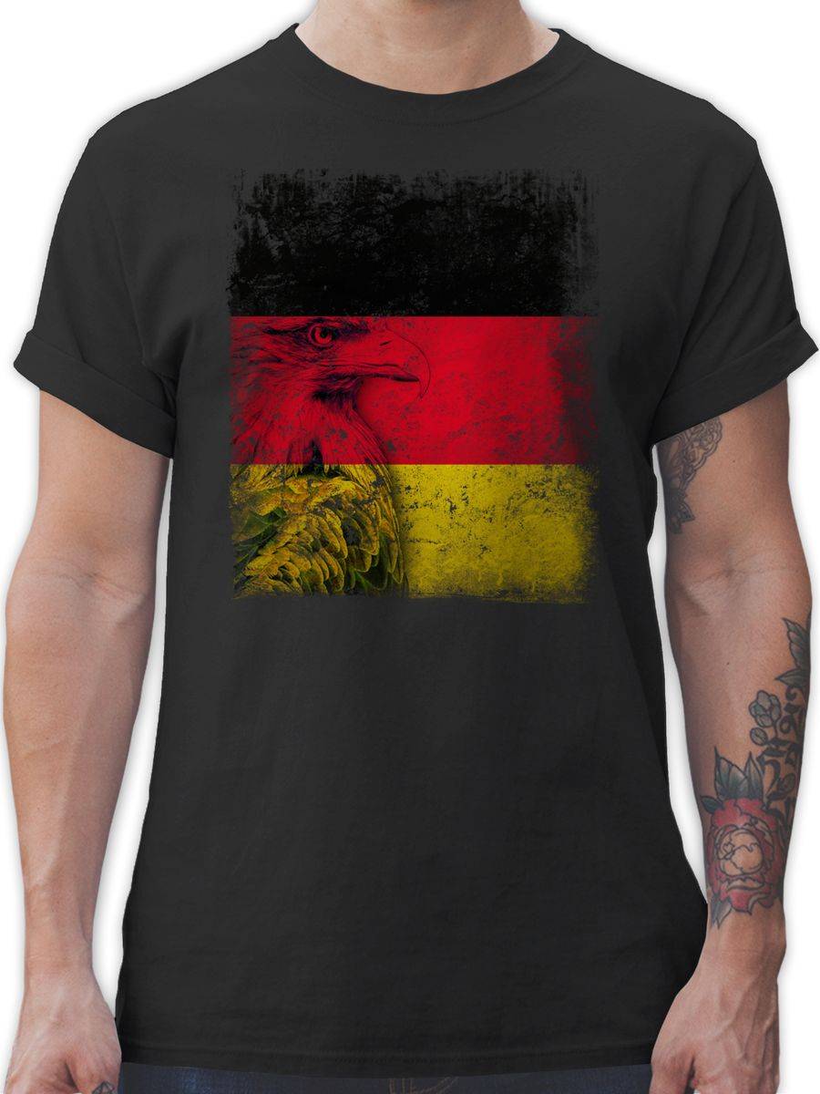 Shirtracer Deutschland WM Adler Flagge Shirts & Mehr Shirtracer