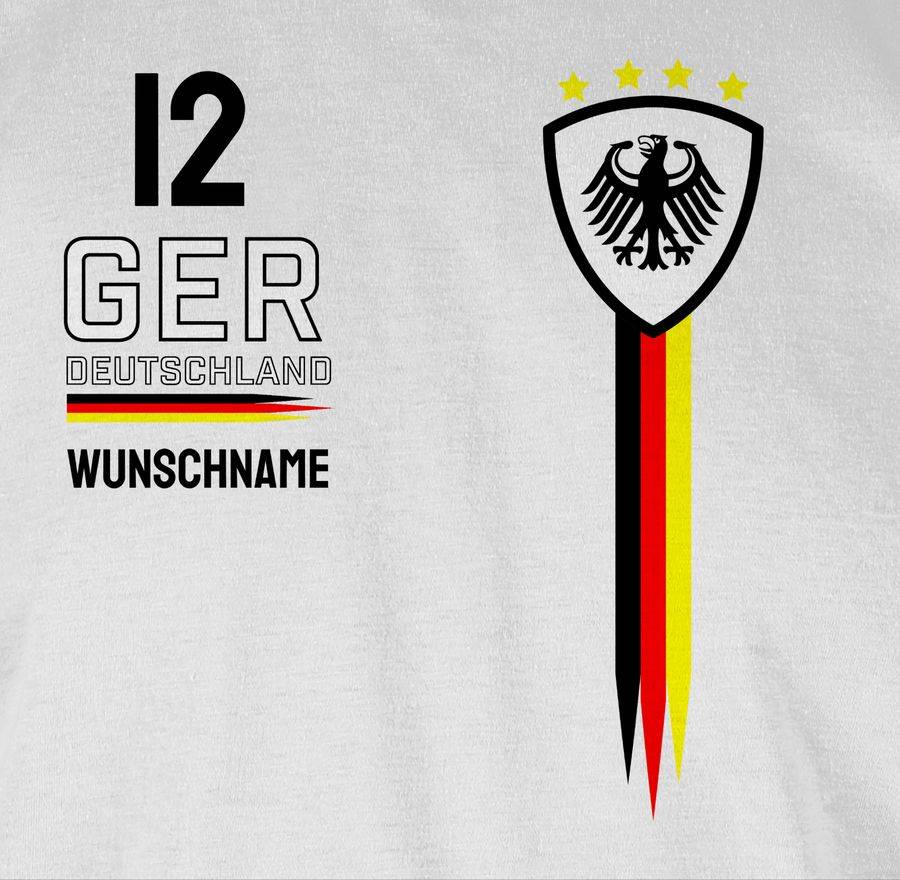 Shirtracer Deutschland WM Trikot Farben Shirts & Mehr Shirtracer