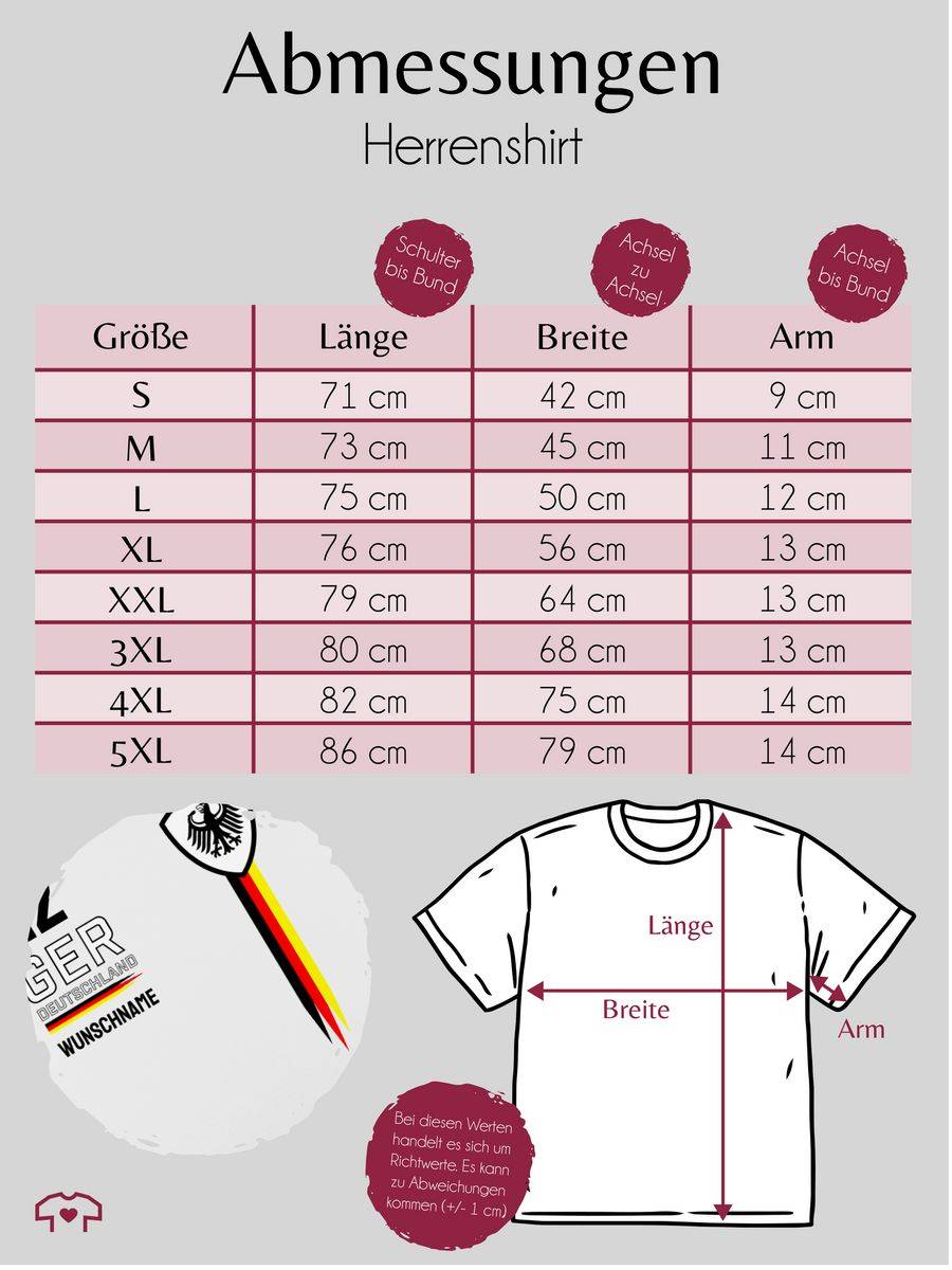 Shirtracer Deutschland WM Trikot Farben Shirts & Mehr Shirtracer