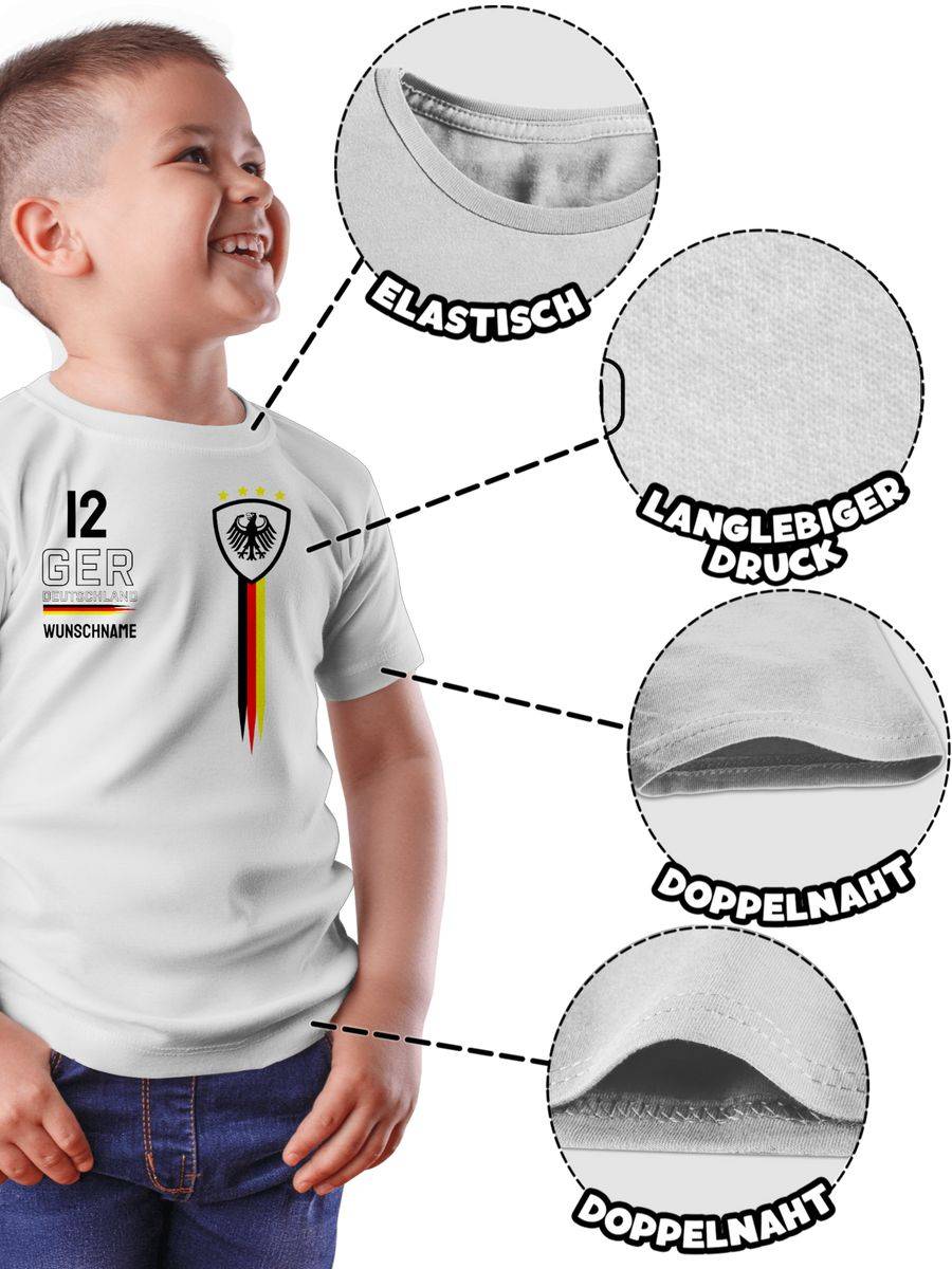 Shirtracer Deutschland WM Trikot Farben Shirts & Mehr Shirtracer