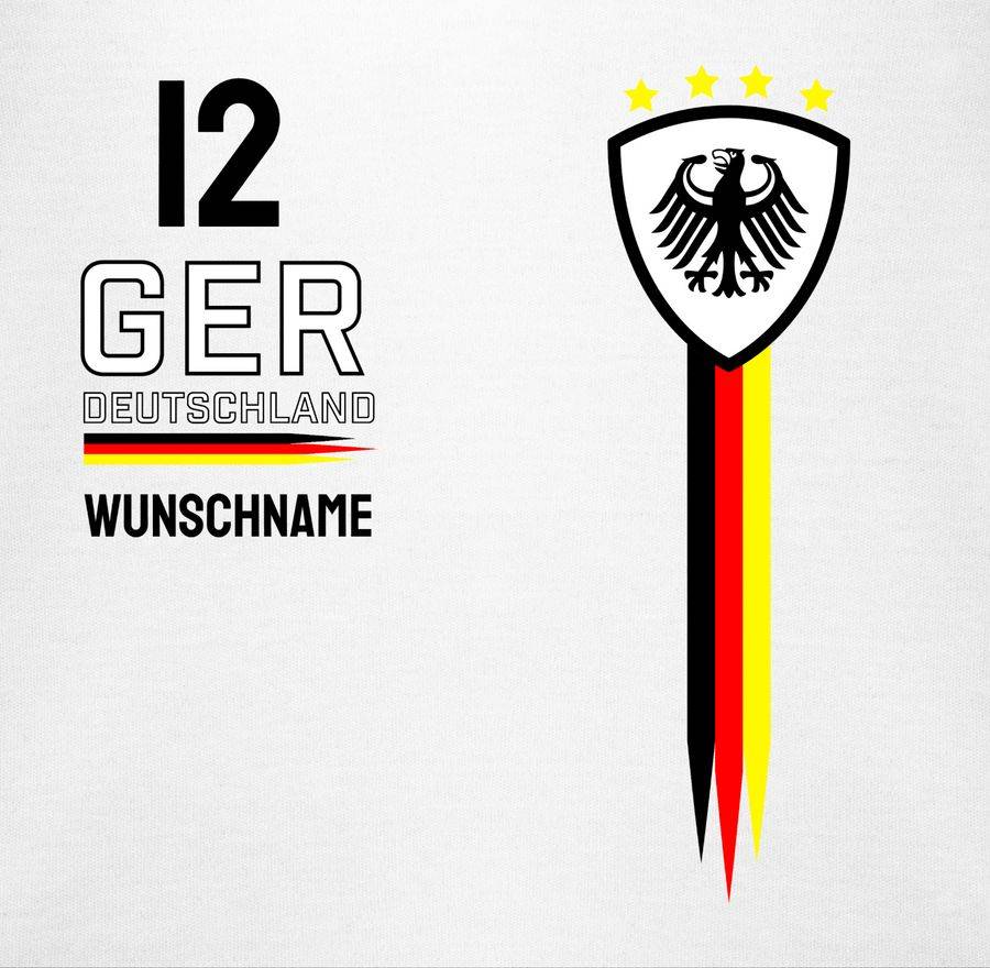Shirtracer Deutschland WM Trikot Farben Shirts & Mehr Shirtracer