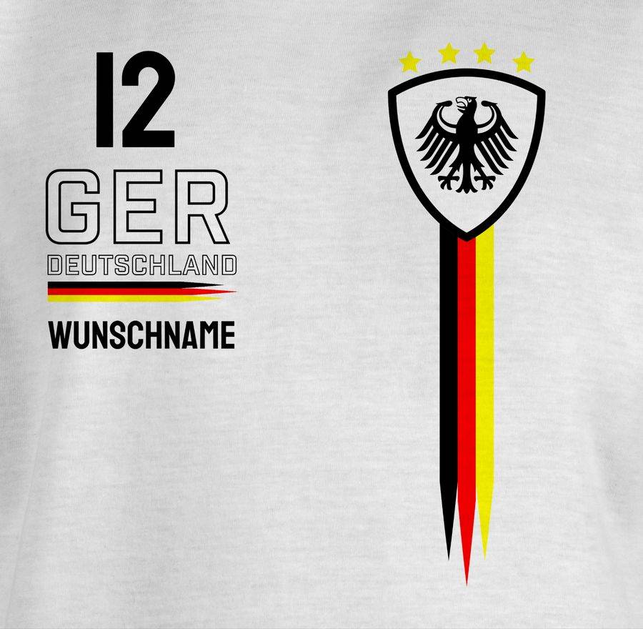Shirtracer Deutschland WM Trikot Farben Shirts & Mehr Shirtracer