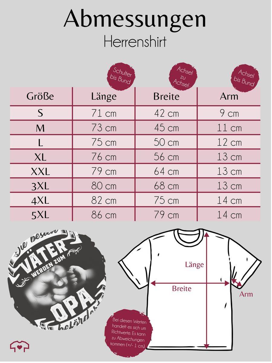 Shirtracer Die Besten Väter Werden Zum Opa Befördert Vintage Fäuste Shirts & Mehr Shirtracer