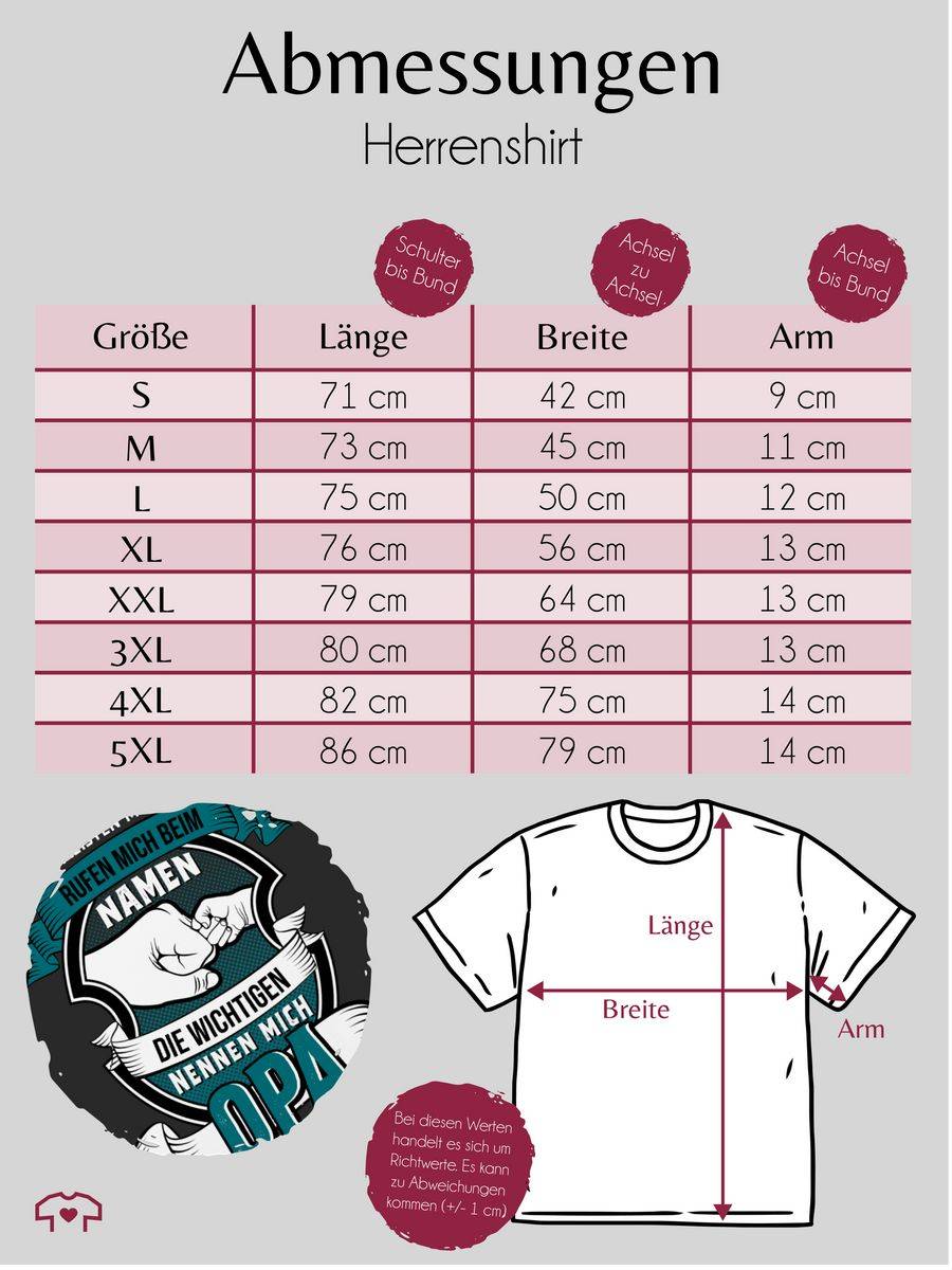 Shirtracer Die Meisten Menschen Nennen Mich Beim Namen Opa Shirts & Mehr Shirtracer