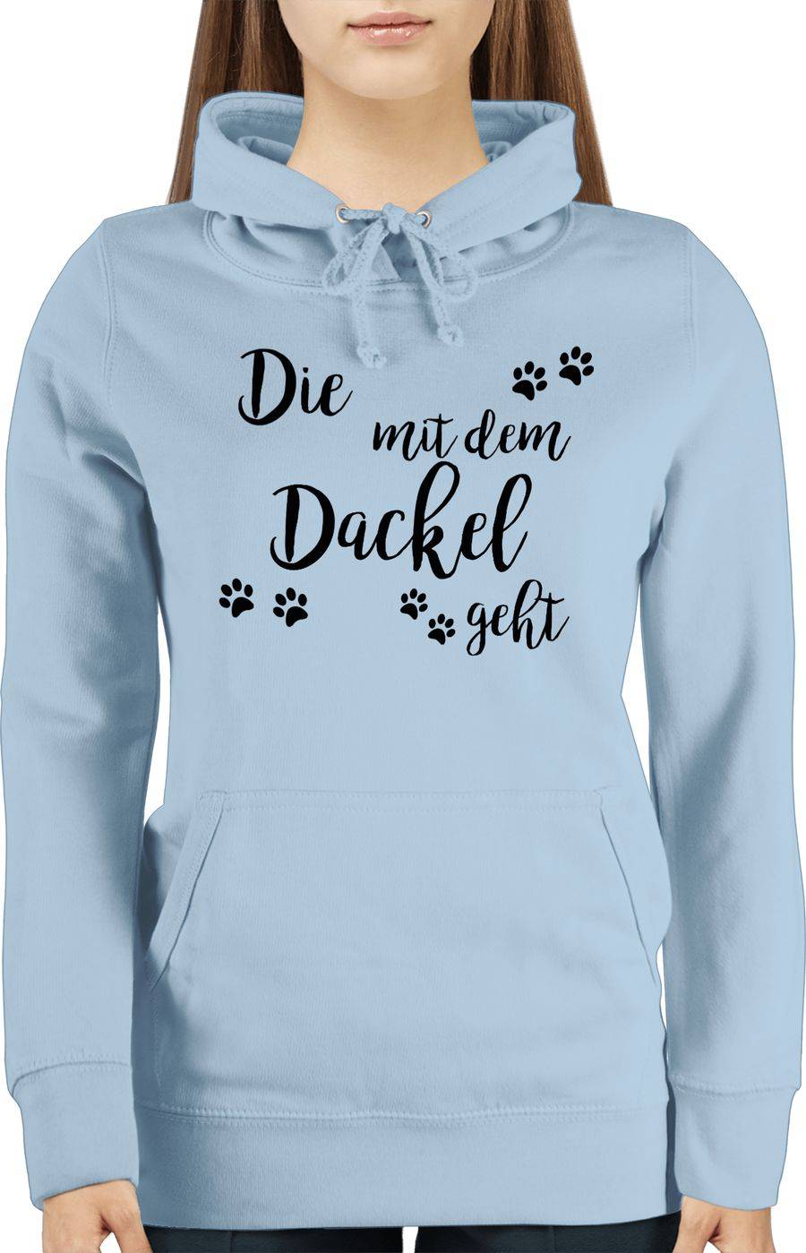 Shirtracer Die Mit Dem Dackel Geht Schwarz Shirts & Mehr Shirtracer